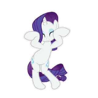 My little pony dance emoji 💎