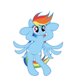 My little pony dance emoji 🌈