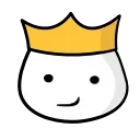 Marshmallow King emoji 😏