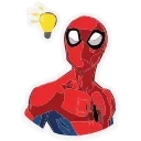 Telegram emoji Marvel Spider Man