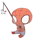 Marvel Spider Man emoji 🎣