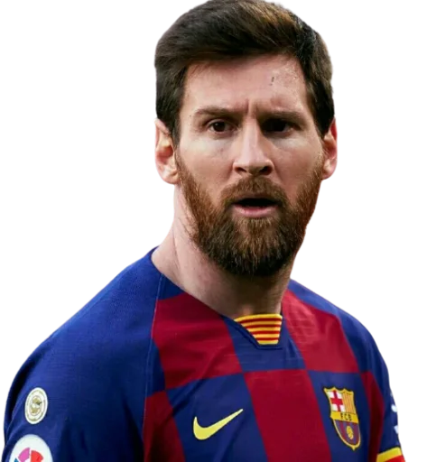 Стикер Telegram «Lionel Messi» 🤨