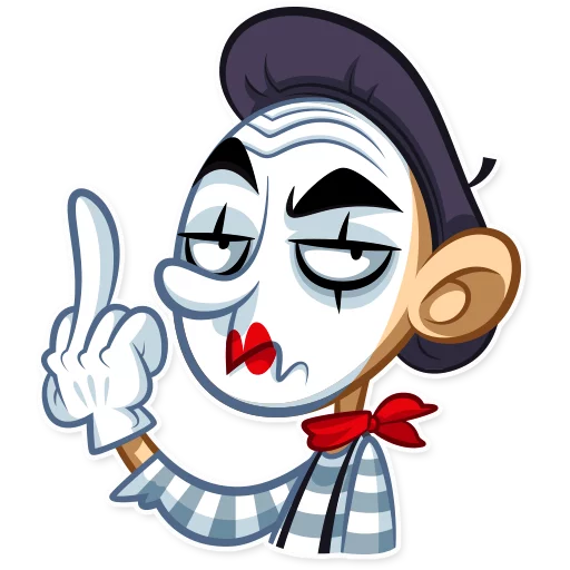 Mike The Mime sticker ?