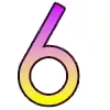 Градиентовый алфавит emoji 😟