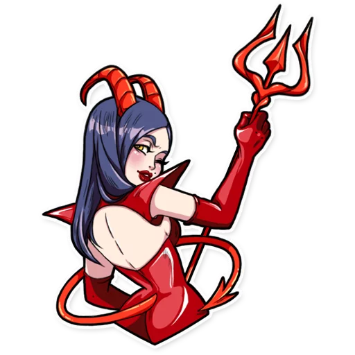 Емодзі Miss Devil 