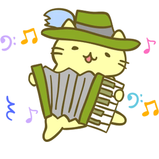 Kitty March Band sticker 🎶