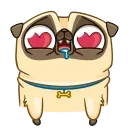 Mr. Pug emoji 😍