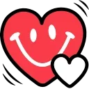Mr Smile emoji ❤️