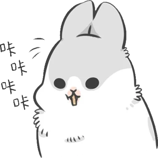Telegram stiker «Machiko Rabbit» 
