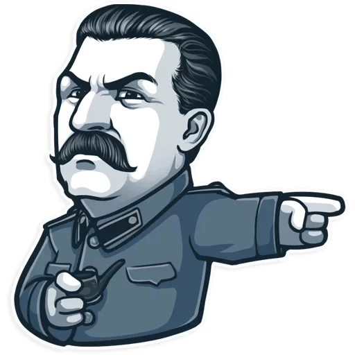 Эмодзи Stalin 👉