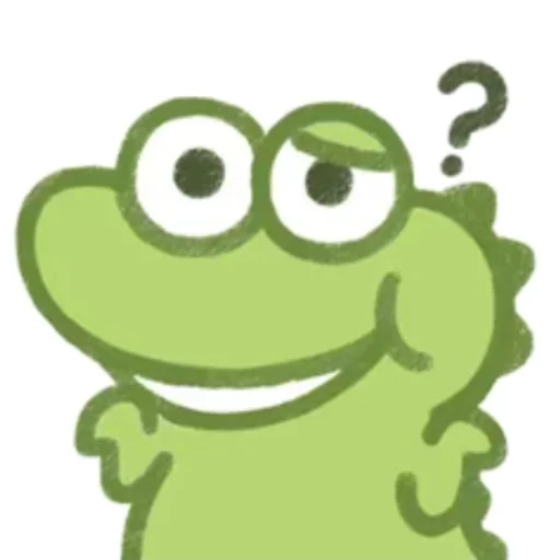 Cute Crocodile emoji ❓