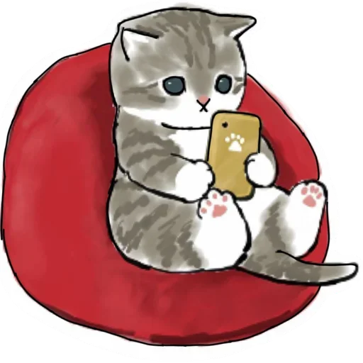Коты mofu_sand sticker 🤳