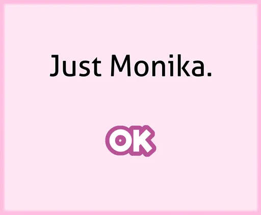 Monika sticker ☠️