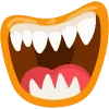 monsters face | лица монстров emoji 👄