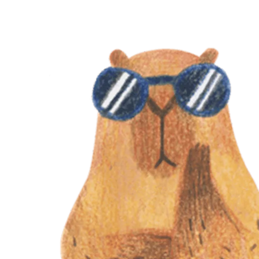 Mr. Capybara sticker 😎