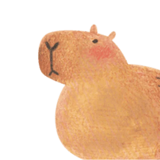 Mr. Capybara sticker 🦆