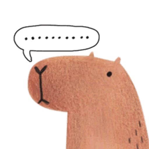 Mr. Capybara stiker 🤭