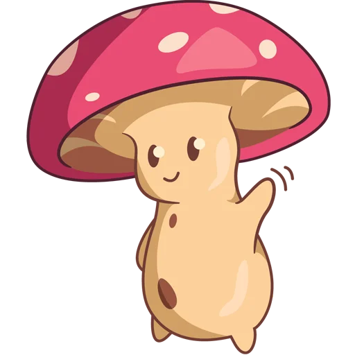 Telegram stickers Mushroom Boy