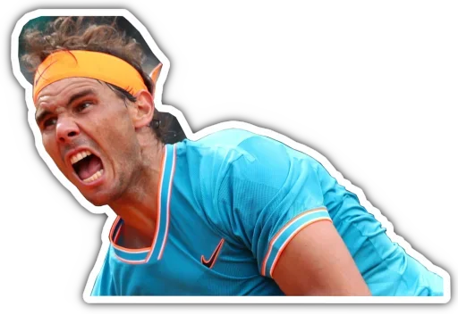 Rafael Nadal pelekat 😱
