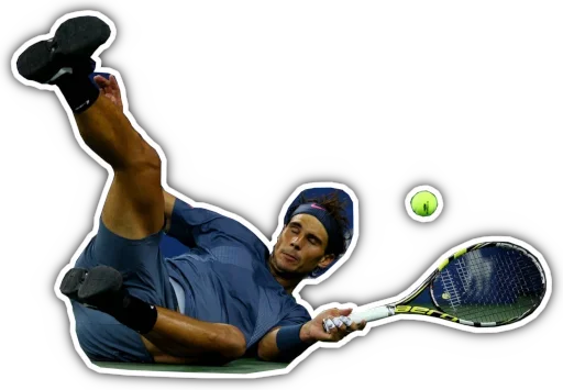 Rafael Nadal pelekat 😵