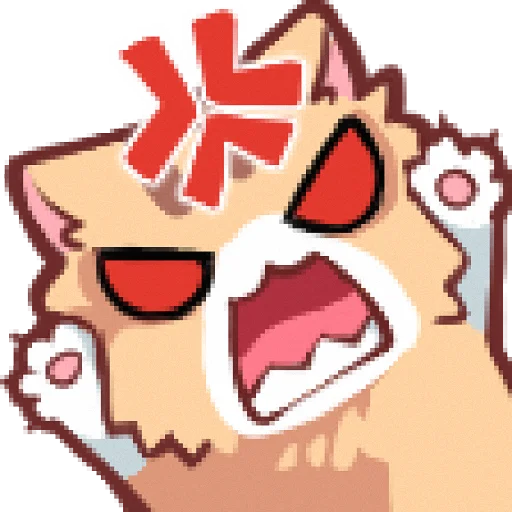 Neko's emotes by k3lly01 emoji 😡