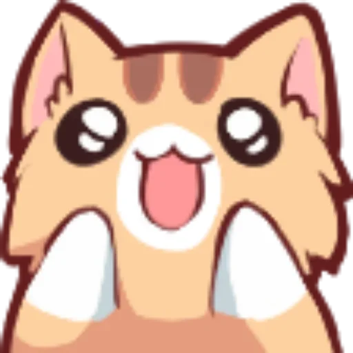 Neko's emotes by k3lly01 emoji 😃