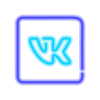 Telegram emoji Неоновые логотипы