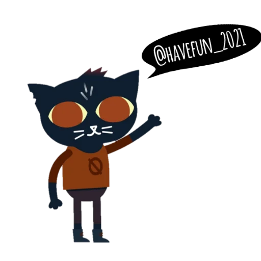 Night In The Woods Dialog sticker 🙄