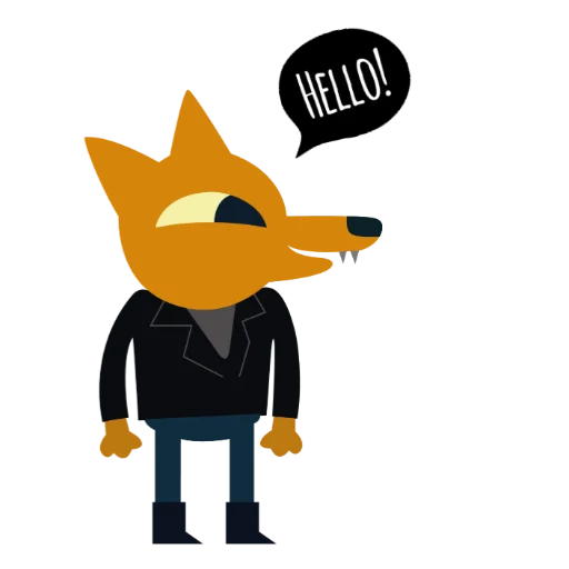 Night In The Woods Dialog sticker 😉