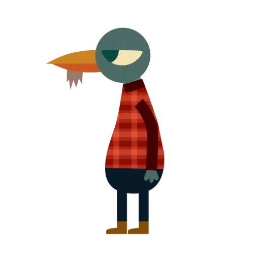 Night In The Woods Dialog sticker 😑