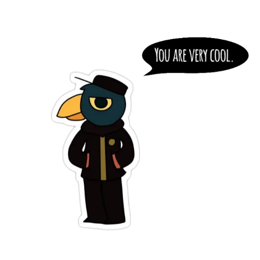 Night In The Woods Dialog sticker 😌