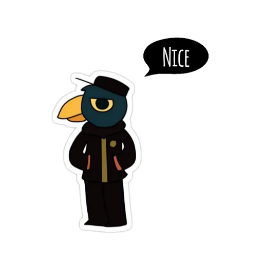 Night In The Woods Dialog sticker 🤟