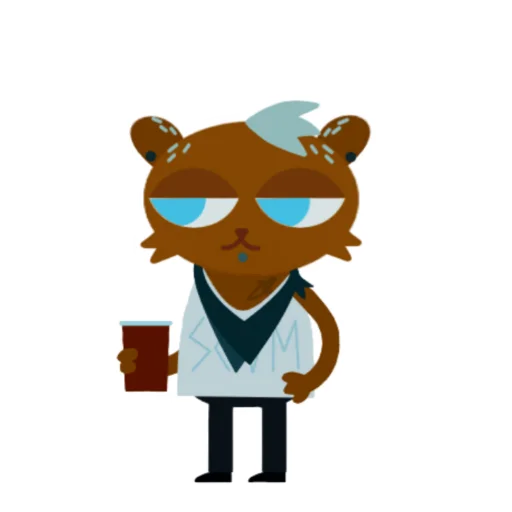 Night In The Woods Dialog sticker 😜