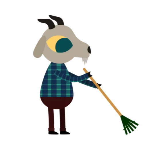 Night In The Woods Dialog sticker 🧹