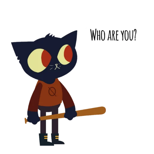 Night In The Woods Dialog sticker 🤓