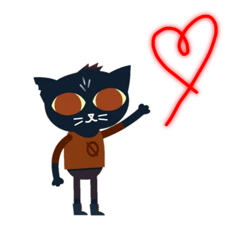 Night In The Woods Dialog sticker ❤️