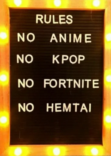 No Anime emoji 🙃