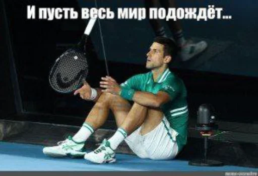 Стикер Novak Djokovic 🎾