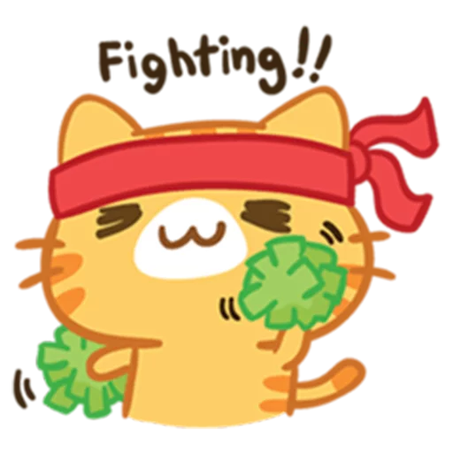 Telegram Sticker «What does the cat say ... Meow» ✊