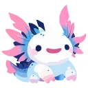 Эмодзи телеграм Axolotl