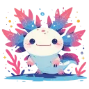 Axolotl emoji 💖