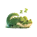Telegram emoji Нейрокрокодилы