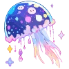 Медузы 3 emoji 🪼