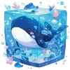 Telegram emoji Нейро киты