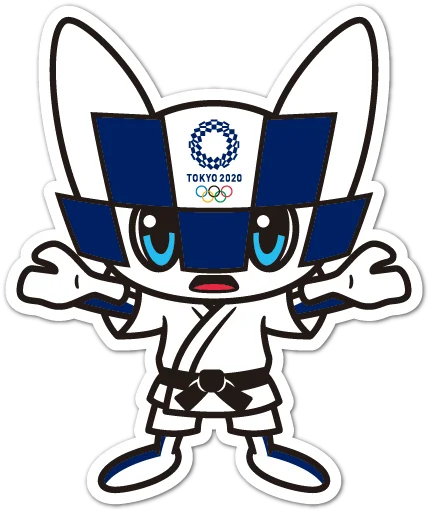Summer Olympics 2020 Miraitowa sticker 🤼