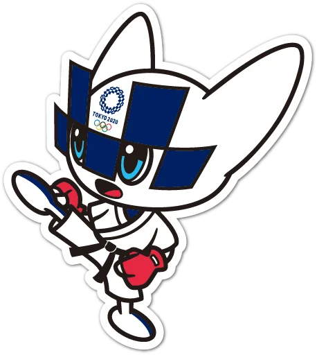 Summer Olympics 2020 Miraitowa sticker 🥋