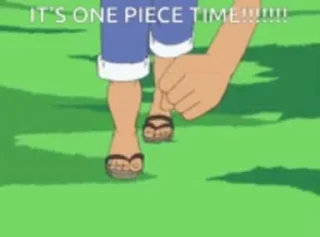 Стикер One Piece 😀