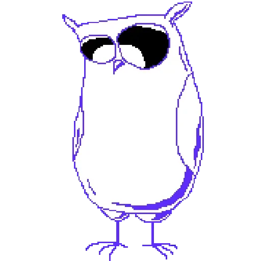 Owls naljepnica 🦉