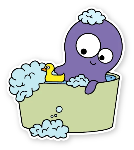 Telegram stickers octopus
