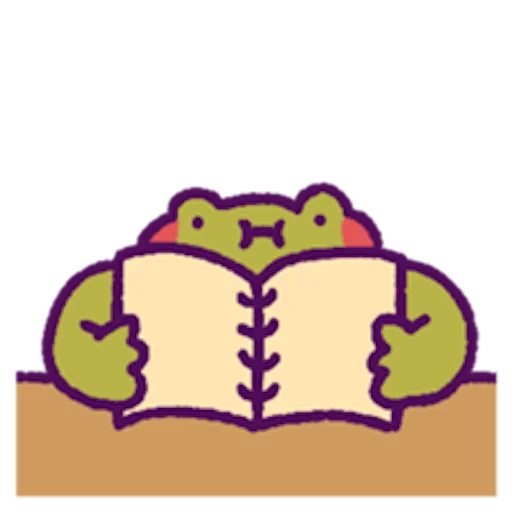 oh_my_frog stiker 📖